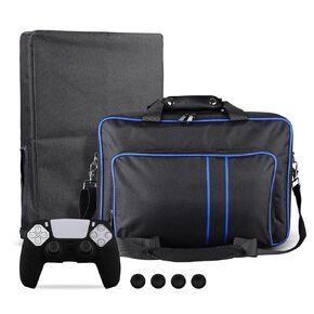 TQMAECB Carry Case Compatible with PlayStation5 Console Travel Bag Storage Bag for PlayStation5 Carrying Case,PS5 Console Digital/Disk Edition,Large holding PS5 Controller Cover is Included in Saudi Arabia