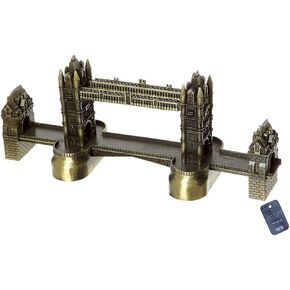 ZOVIE London Tower Bridge Metal World Building Model Home Desk Decoration (Tower Bridge)