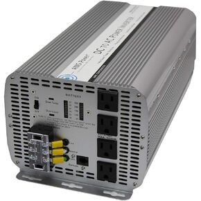 AIMS 5000 Watt 12 Volt DC Power Inverter