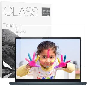 16 inch Tempered Glass Film for HP/Dell/Sony/Samsung/Lenovo/Acer/MSI/LG/Razer Blade 16" (16:10 Aspect Ratio) Laptops, 9H Hardness Anti-Fingerprint Bubble Free