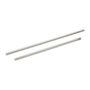 MECCANIXITY Fully Threaded Rod M8x200mm 5 Pack 304 Stainless Steel Right Hand Threads Rod with 5 Pack M8x250mm Threaded Stud