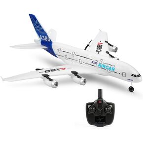 GoolRC RC Airplane, WLtoys XK A120 A380 Aircar Model Plane, 3CH 2.4G Remote Control Airplane, EPP Fixed-Wing RC Aircraft RTF Toy for Kids and Adults