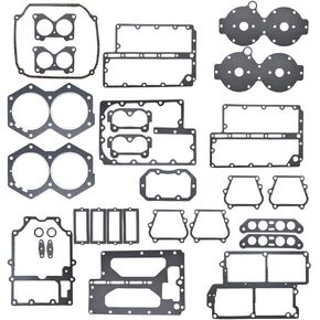 JDLLONG 439085 Gaskets Kit Fits Powerhead for Johnson Evinrude V4 Crossflow 1977-1998 391300 389556 18-4033