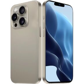 LAORENKI I16 Max Unlocked Cell Phone, 2GB+32GB Expandable 256GB, 6.7Inch HD Touch Screen, Tempered Glass Finish, 5600mAh Android 11 Smartphone, Dual SIM, Face Unlock,Blue