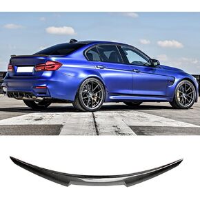 Rear Trunk Spoiler Wing Compatible with 2019-2024 BMW 3 Series G20 2020 2021 2022 330 330i 330e M340i M4 Style Trunk Spoiler Wing Gloss Black