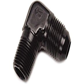 Edelbrock Russell 660823 Black ProClassic 90 Degree Adapter Fitting