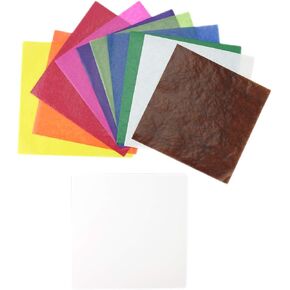 Mercurius Kite Paper, Assorted Colors, 100 Sheets, 6.25" Square