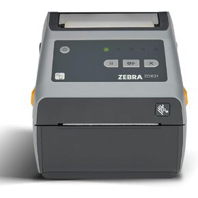 ZEBRA ZD621 Direct Thermal Desktop Printer 300 dpi Print Width 4-inch USB Serial Ethernet ZD6A043-D01F00EZ