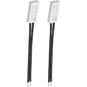 Rebower KSD9700 NC 100C Temperature Control Switch Thermostat Thermal Protector Switch - Normally Close/250V 5A/Plastic/2Pcs