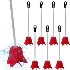 conehoy 7 قطع 12 بوصة محرك الطلاء للحفر، خلاط الحفر القابل لإعادة الاستخدام، خلاط الراتنج، خلاط الطلاء الحلزوني لمعظم التدريبات مزيج الراتنج، الطلاء، طلاء السيراميك in Kuwait