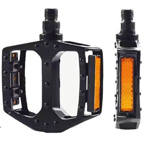 A Pair Bicycle Pedals Road Mountain Bike with Removable Anti-Skid Nails 9/16" fooker Pedals Bike Parts Accessory