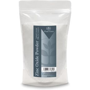 Zinc Oxide Powder 1 lb. Non-Nano, Uncoated, 100% Pure USP Pharmaceutical Grade. Great for DYI Soap Making, Sunscreen, Sunblock, Deodorant, Baby Diaper Rash Ointment and Acne Cream.