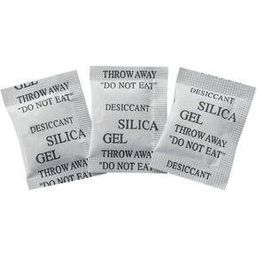 100 Desiccant Bags 1g Silice Gel Removes Moisture