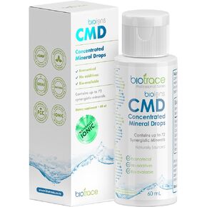 Dead Sea Trace Mineral Drops | 72+ Concentrated Trace Minerals, Ionic Liquid Magnesium, Chloride, Potassium | Low Sodium | Energy, Electrolytes, Hydration | 24 Day Supply, 2 fl oz (Pack of 1)