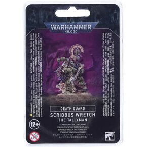 Games Workshop 99070102003 "Death Guard Scribbus Wretch The Tallyman Miniature