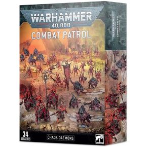 Games Workshop Warhammer 40,000 Combat Patrol Chaos Daemons Boxed Miniatures Set