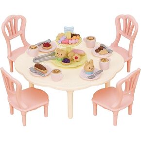 Calico Critters Sweets Party Set - The Perfect Dollhouse Accessories to Host a Tea Party for Your Critters!