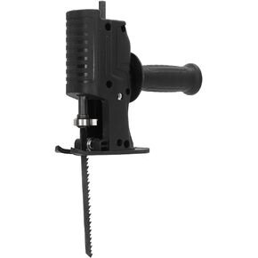 Electric Saw Attachment, Electric Drill to Reciprocating Saw Adapter Chainsaw Conversion Head Saw Blades Handle Kit Woodworking Tools ，for Plastic Wood Metal Pipe Cutting