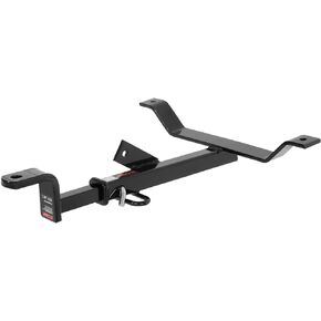 CURT 112903 Class 1 Trailer Hitch with Ball Mount, 1-1/4-In Receiver, Fits Select Honda Accord, Acura CL, TL, Black