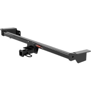 CURT 11369 Class 1 Trailer Hitch, 1-1/4-Inch Receiver, Fits Select Ford Fiesta, GLOSS BLACK POWDER COAT