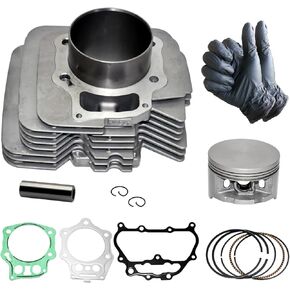 مجموعة إعادة بناء حلقة مكبس أسطوانية تبريد الهواء من Tupo متوافقة مع Honda TRX500 Foreman 500 Foreman500 TRX 500 FE/FM/FPE/FPM/FPA/TM 4x4 2x4 ES/S/EPS 2005-2011 in Kuwait