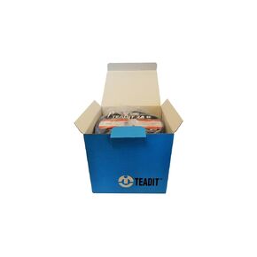 Sterling Seal and Supply (STCC) 1500.37525 1500/Teadit 24B White PTFE Joint Sealant for Applications in Steel, Glass Lined, PVC and Fiber Glass Pipe Flanges, Fume Ducts, Concrete Lids, Heat Exchangers, 3/8" Wide, 25'