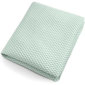 Delta Children Breathable Crib Mattress Pad Cover - 100% Breathable Mattress Pad Cover for Cribs - Elastic Edges for Secure, Universal Fit - Machine Washable - 1 Pack, White