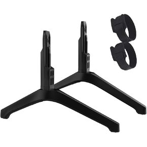 TV Legs for Samsung TV Stand wr Cable Ties, Only for Samsung TU7000 Series TV UN50TU7000FXZA UN55TU7000FXZA UN58TU7000FXZA, for Samsung TV Legs BN63-18871A BN63-18877A BN96-50859A BN96n-50856C