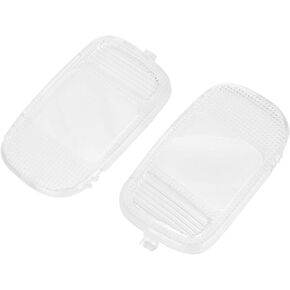 Aramox Overhead Console Lamp Lens, 1pair 5183270AA Left and Right Lens Car Interior Reading Lampshade Fit for Dodge 1500 2500 3500 4500 5500