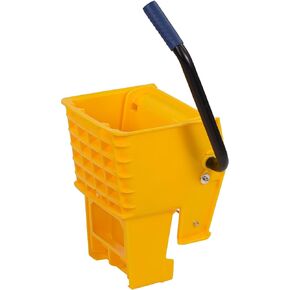 Carlisle FoodService Products 36908W04 Side Press Wringer, 15" Length x 11" Width x 9.88" Height, Yellow, For 26 qt and 35 qt Mop Bucket