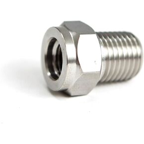 XS Scuba Stainless Adapter 1/4" NPT Male to 3/8"-24 UNF Female