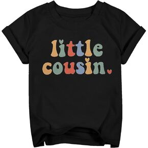 قمصان Cousin للأطفال، تي شيرت بنات عم كبير، تي شيرت بناتي صغير، تي شيرت لطيف للأطفال الصغار، قمصان عائلية in Kuwait