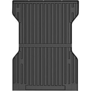 T TGBROS Bed Mat Compatible with Toyota Tacoma Crew/Double Cab 2005-2023 W/6Feet Long Beds All Weather Guard Protection 3D TPE Rear Cargo Truck Bed Liner Heavy-Duty Tray Black