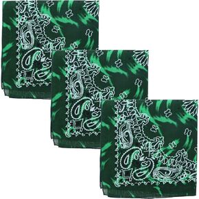 Motique Accessories Modern Tie Dye Bandana - Set of 3