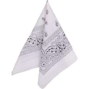 Pack of 3 X-Large Polyester Non Fading Paisley Bandanas 27 x 27 Inches by M.H.I.