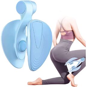 مدرب تمارين كيجل من كرايفومو للنساء لإعادة تأهيل ما بعد الولادة، جهاز تدريب شد الفخذ الداخلي للنساء (أزرق) in Kuwait