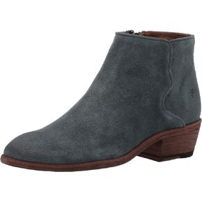 Frye Carson Piping Booties for Women Made from Soft Full-Grain Leather with Signature Western-Inspired Piping Detail and Supple Leather Lining – 4" Shaft Height