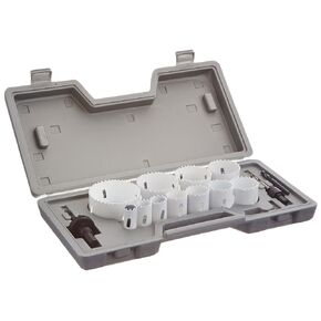 Drill America 14 Piece Bi-Metal Hole Saw Set, DMS Series