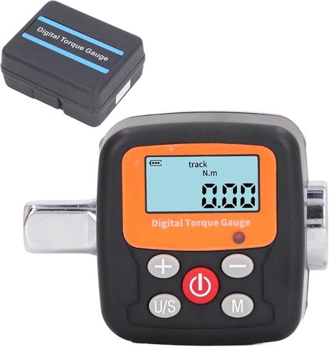 Dpofirs Digital Torque Adapter, High Accuracy 1/2 Connector 6 to 200N.M Torsion Adapter with Light Sound Alarm, Torque Wrench Digital in Saudi Arabia