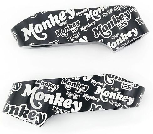 MC MOTOPARTS CNC Mirror Risers Extender MONKEY125 Compatible with MONKEY 125 2018 2019 2020 2021 18 19 20 21 (Black) in Saudi Arabia