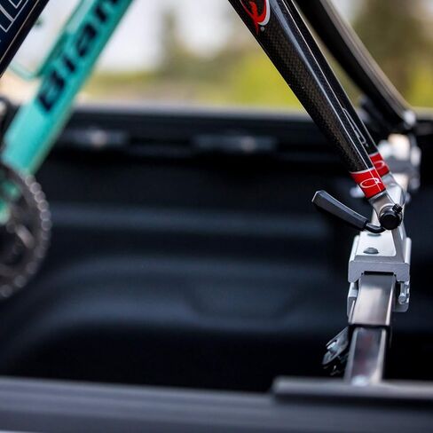 حامل دراجة سواجمان بيك اب على شكل شوكة، ستانلس ستيل، أسود in Kuwait