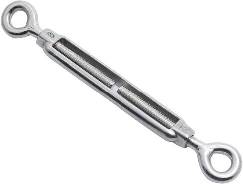 Augiimor 4 قطعة هوك وربط المقطورة سلك حبل التوتر M8 304 الفولاذ المقاوم للصدأ هوك لربط وصلة ربط المقطورة الثقيلة سلك حبل التوتر in Kuwait