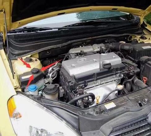 25441-26100 2544126100 لغطاء خزان سائل التبريد لشركة هيونداي كيا in Kuwait