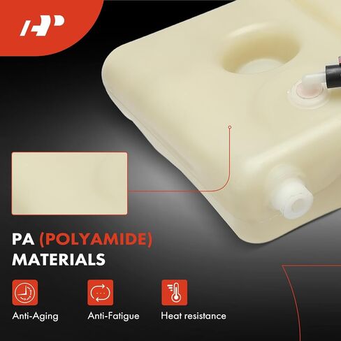 A-Premium Coolant Overflow Recovery Expansion Tank with Cap Compatible with Sterling Truck A9500, A9513, AT9500, AT9513, L8500, L8501, L8511, L8513, L9500, L9501, L9511, LT8500, LT8513, LT9500, LT9501 in Saudi Arabia
