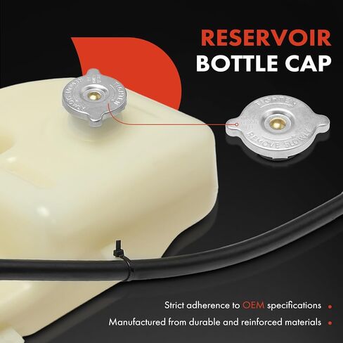 A-Premium Coolant Overflow Recovery Expansion Tank with Cap Compatible with Sterling Truck A9500, A9513, AT9500, AT9513, L8500, L8501, L8511, L8513, L9500, L9501, L9511, LT8500, LT8513, LT9500, LT9501 in Saudi Arabia