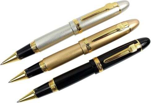 Zoohot Jinhao 159 قلم حبر سائل أسود ثقيل كبير 3 قطع في 3 ألوان in Kuwait