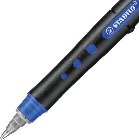 STABILO Bionic Bl@ck Pen, Medium, Blue, 0.5 mm (370140) in Saudi Arabia