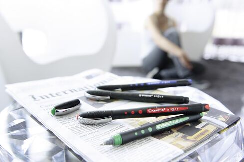 STABILO Bionic Bl@ck Pen, Medium, Blue, 0.5 mm (370140) in Saudi Arabia