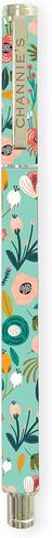 Channie's Beautiful Floral Rollerball Pen - Smooth Writing & Perfect for Home Office, Pen for Handwriting, Great Gift Idea for Teachers, Graduation Coworkers - Teal in Saudi Arabia