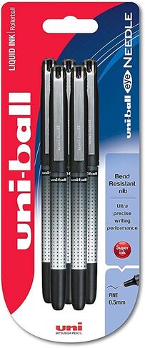 uni-ball UB-157 Eye Fine Rollerball Pens, Blue Uni Super Ink, .7mm Nib, Box of 12 in Saudi Arabia